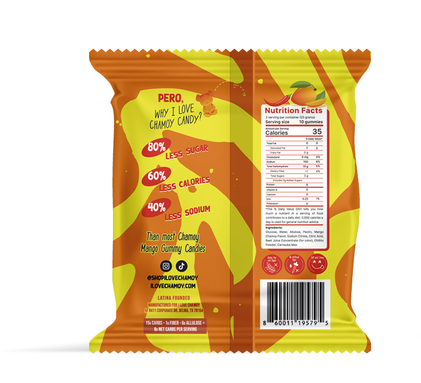 I Love Chamoy Candy - Chamoy Mango Flavor