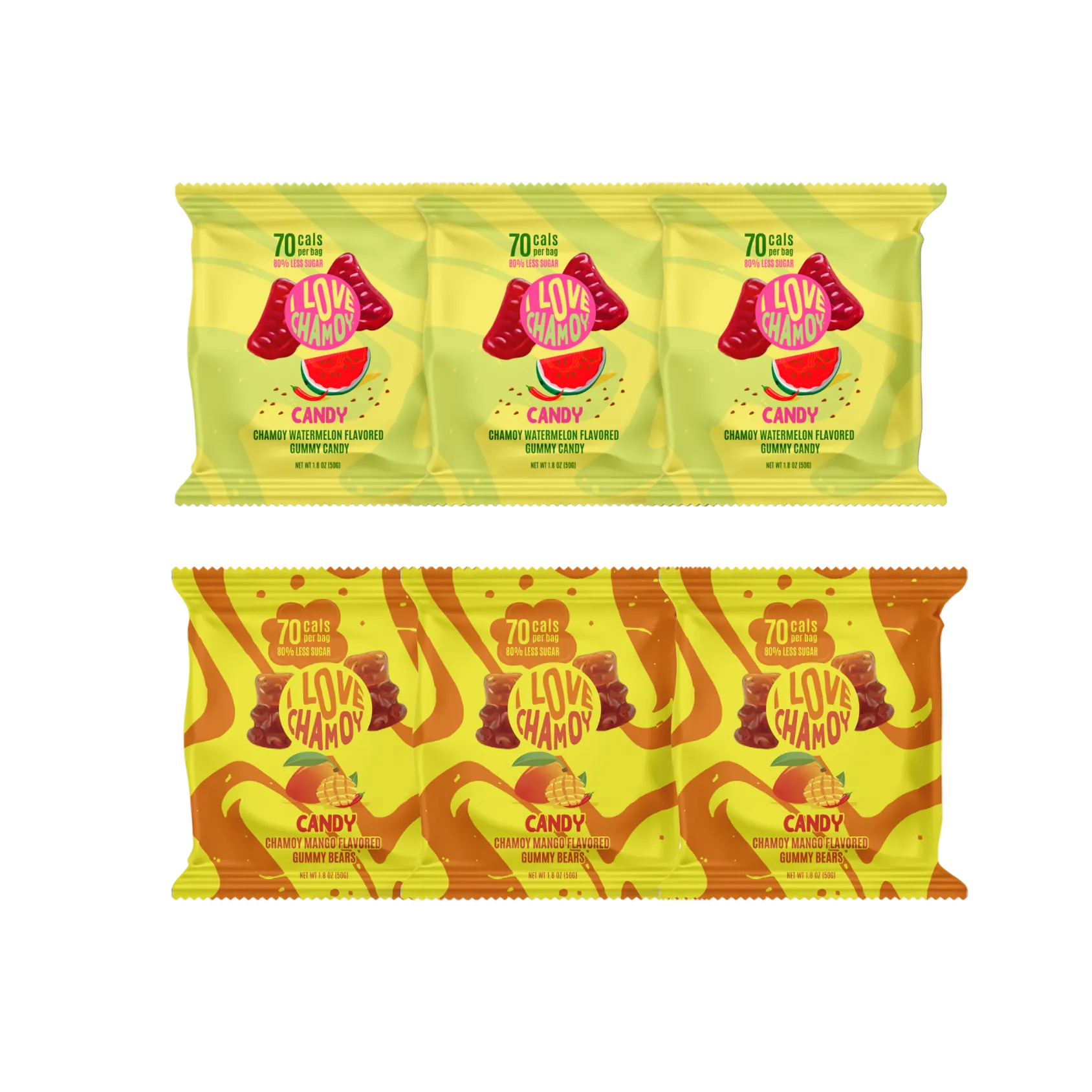 I Love Chamoy Candy Bundle (6 Pack)